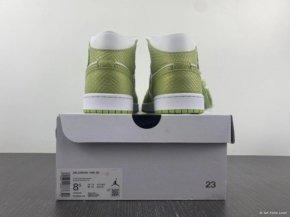 1 - Jordan Green Python DV2959-113 (W) Mid 1206